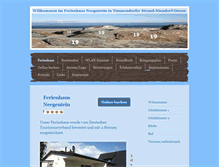 Tablet Screenshot of ferienhaus-niendorf-ostsee.de
